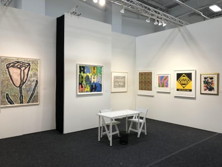 Rosenbaum Contemporary Art of Paper 2018 booth