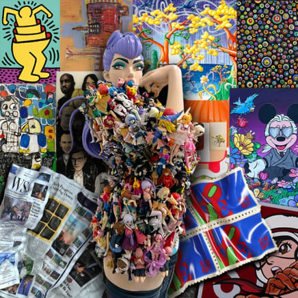 Works from Rosenbaum Contemporary's "Urban Pop" exhibition
