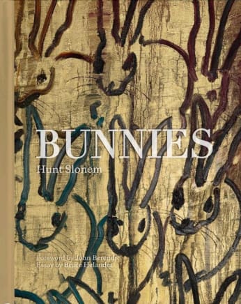 Cover of Hunt Slonem's "Bunnies" book