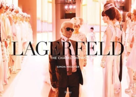 Cover of Simon Procter's "Lagerfeld: The Chanel Shows" book