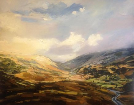 Colin Cook, Towards Roman Fort at Hardknott