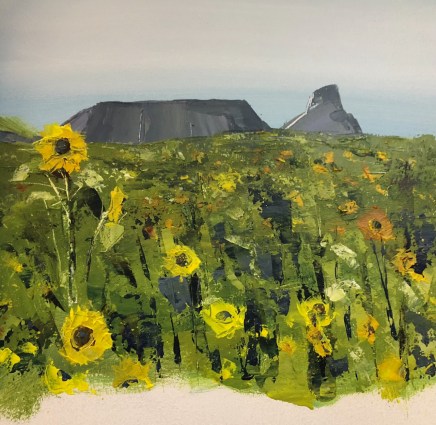 Sian McGill, Sunflowers at Rhossilli