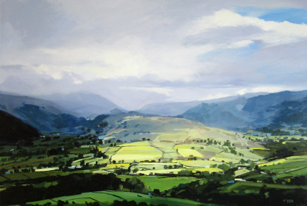 Colin Cook, High Rigg from Blease Fell