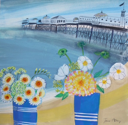 Jane Askey, Brighton Pier Summer Morning