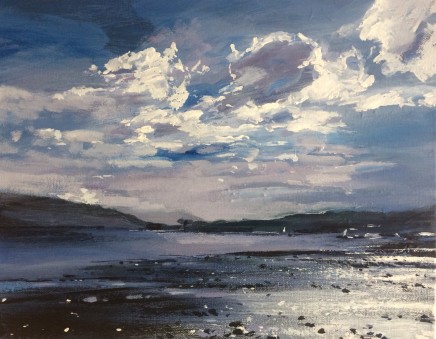 Colin Cook, Blue Morning at Coniston Water