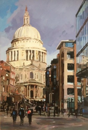 Colin Cook, St Paul's from Peter's Hill