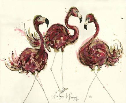 Anna Wright, A Flamboyance of Flamingoes