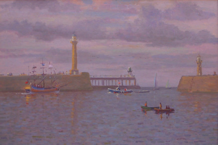 Douglas Hill, Entrance to the Harbour, Whitby