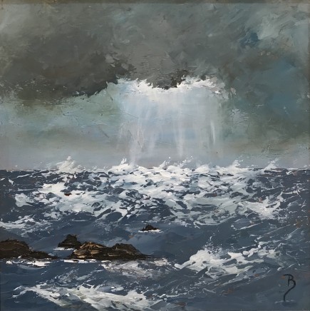 David Beer, Rough Sea, St Ives