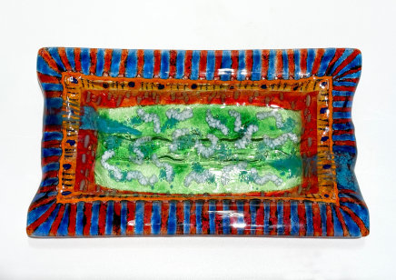 Teresa Chlapowski, Scarf Cushion Bowl
