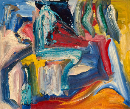 Mark Davis (1955-2020), AustralianDionysus, 2019 signed verso Oil on linen 50 x 60cm