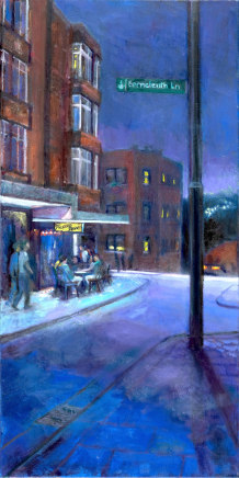 Sue MacLeod-Beere, An Aperitivo at the Piccolo Bar, 2025