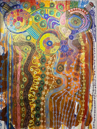 Yaritji Young, Tjala (Honey Ant Dreaming), 2021