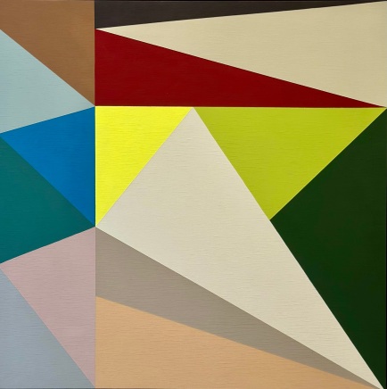 Louise Tuckwell b.1963, SydneyMakarska, 2025 Signed and titled verso Acrylic on board 50 x 50cm