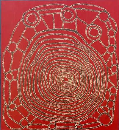 Mary Brown Napangati, Symbolism, 2021