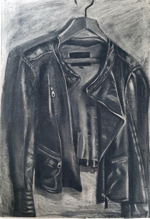 Tracey Levett, Leather Jacket, 2020