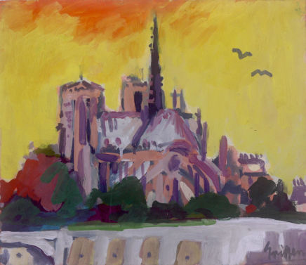 Peter Griffen, Notre Dame, Ciel Jaune, 1999-2021