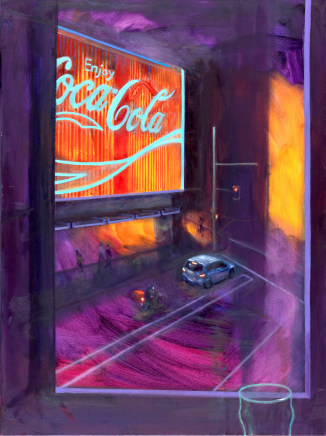 Sue MacLeod-Beere, Window onto Kings Cross, 2024