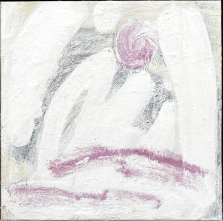 Daniela Minns Born Sydney, AustraliaWaterways, 2025 Signed verso Acrylic on canvas 30 x 30cm