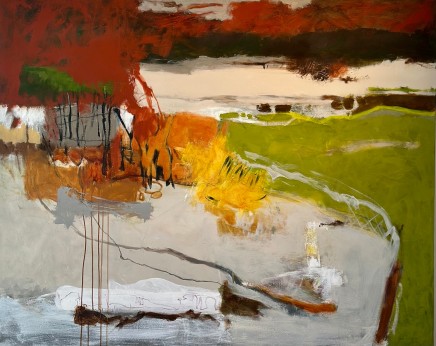 Di Ingram b. 1948- AustraliaUntitled, 2025 Signed lower right Acrylic on canvas 122 x 152cm