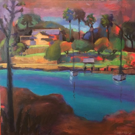 Sue MacLeod-Beere, Banjo's Cottage, Looking Glass Bay, 2021
