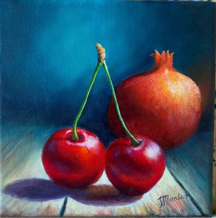 Johanna van Laar, Cherry & Pomegranate , 2024