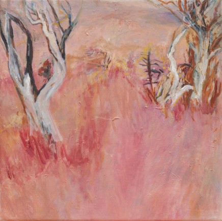 Joanna Cole b.1972- SA; Lives and works in Sydney, NSWExpatriation, 2023 Signed lower right; signed, titled and dated verso Oil on linen 50 x 50cm