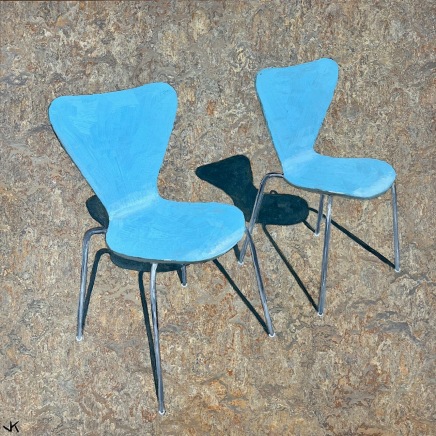 John Klein, Fritz Hansen Series 7 Chairs , 2024