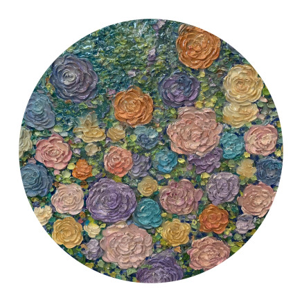 Melony Kara Smirniotis, Portal of Floral Lush Pastels, 2020