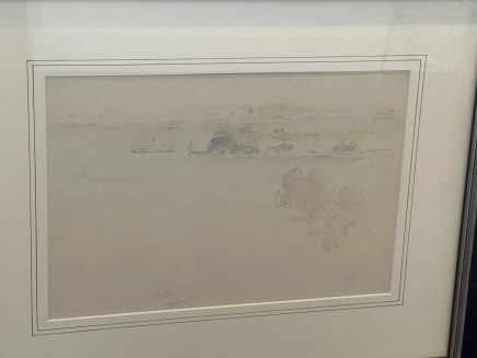 Sir Arthur Streeton, Sydney from Mosman, c.1914-1928