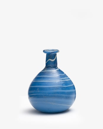 18. Roman marbled bottle, 1st century AD