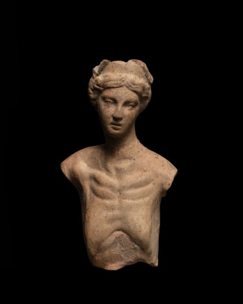 Greek statuette of a nude torso, Smyrna, c.3rd century BC