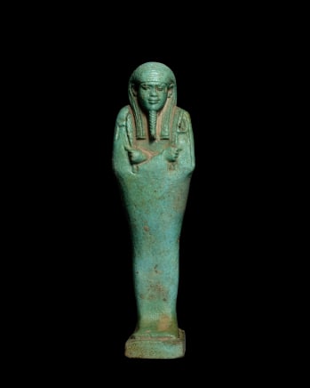 Egyptian shabti for Padineith, Late Dynastic Period, 30th Dynasty, reign of Nectanebo I, c.380-362 BC