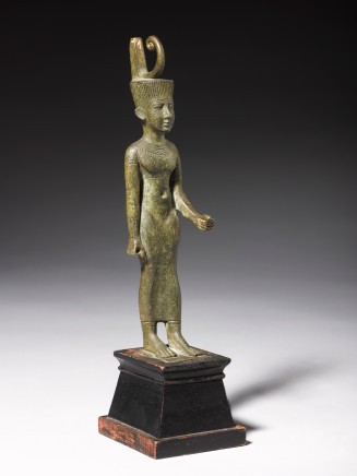 Egyptian statuette of Neith, Late Dynastic, 26th Dynasty-Ptolemaic Period, c.664-30 BC