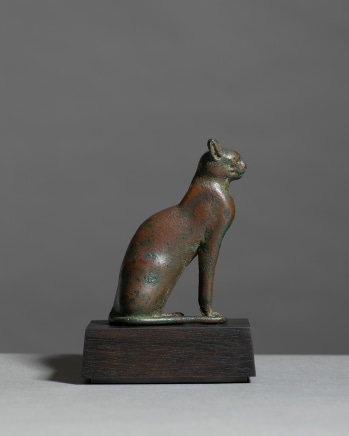 Egyptian cat, Late Dynastic Period, 26th Dynasty, c.664-525 BC