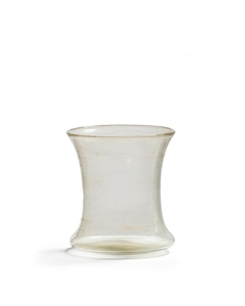 22. Roman carinated beaker with wheel-cut lines, c.1st-2nd century AD
