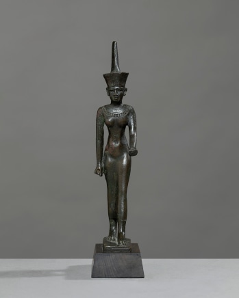 Egyptian statuette of Neith, Late Dynastic Period, 26th-31st Dynasty, c.664-332 BC