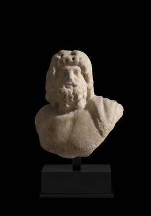Roman bust of Serapis, 2nd century AD