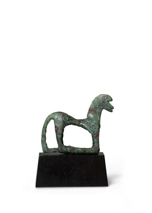 Greek statuette of a horse, Geometric Period, 8th century BC