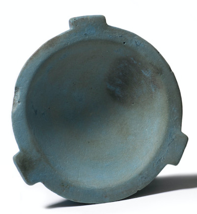 Egyptian bowl with pad base, New Kingdom, 18th Dynasty, c.1550-1295