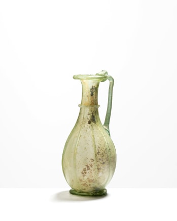 139. Roman strap handled jug, 1st century AD