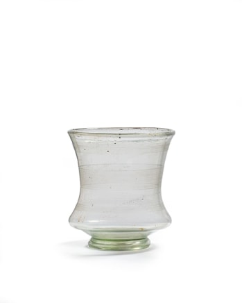 21. Roman carinated beaker with wheel-cut lines, c.1st century AD