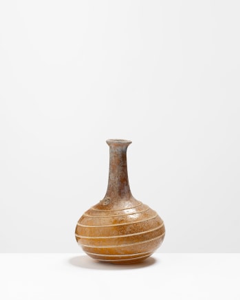 115. Roman spherical bottle with trailing, 1st-2nd century AD