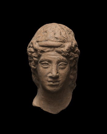Greek head of a youth, Medma, third quarter of the 5th century BC