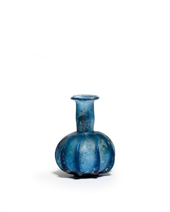 53. Roman ribbed bottle, 1st century AD