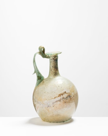 140. Roman spherical-bodied jug, c.1st century AD