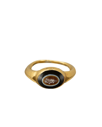 Roman ring with intaglio, c.2nd-3rd century AD
