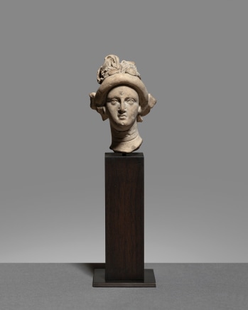 Greek head of a woman, Late 5th-4th century BC