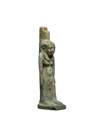 Egyptian amulet of Isis, Late Dynastic Period, 26th-31st Dynasty, c.664-332 BC