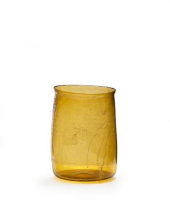 47. Roman beaker with wheel-cut lines, c.3rd-4th century AD
